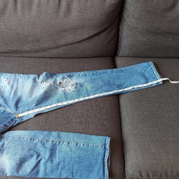 AG Adriano Goldschmied The Phoebe Vintage High Waisted Tapered Leg Jeans - Picture 9 of 10